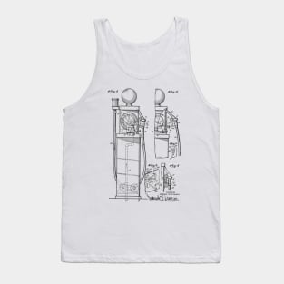 Liquid Delivery Apparatus Vintage Patent Hand Drawing Tank Top